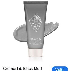 Cremorlab black mud peel off pore minimizing mask full size Korean beauty